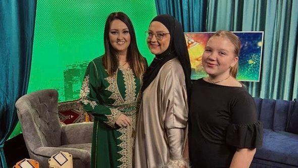 Ajla i Amna u studiju Alfa TV - Avaz