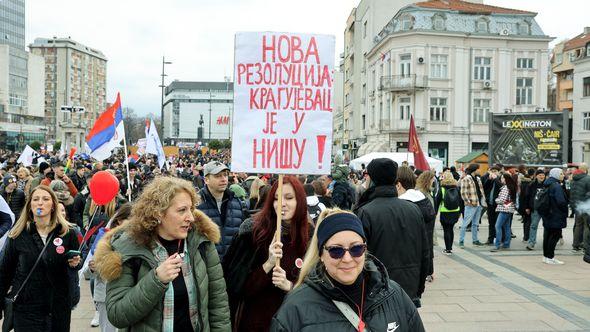 Sa protesta - Avaz