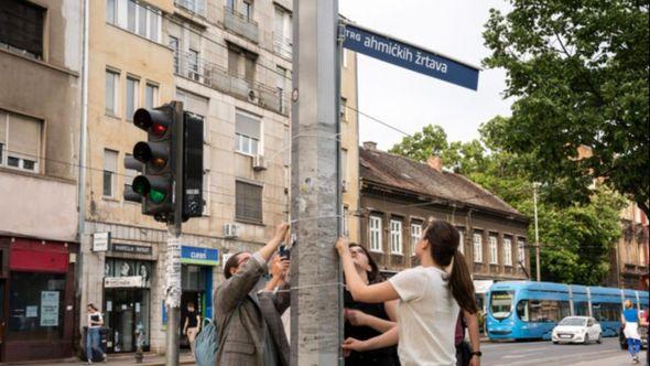 Trg ahmićkih žrtava u Zagrebu - Avaz