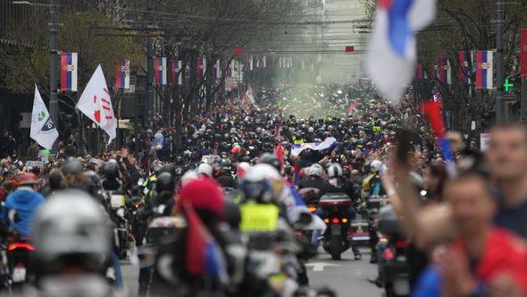 Beograd protesti - Avaz