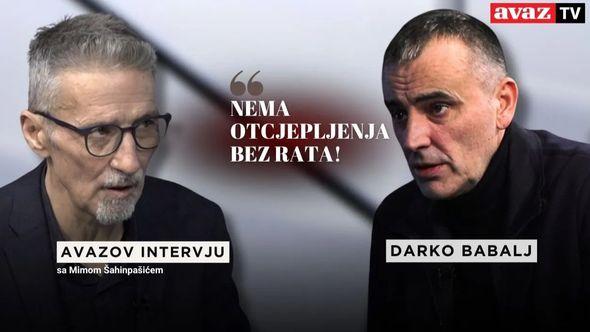 Darko Babalj gost Avazovog intervjua - Avaz