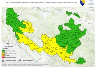 Agencija za vodno područje Save: U naredna tri dana rast vodostaja, moguće i poplave