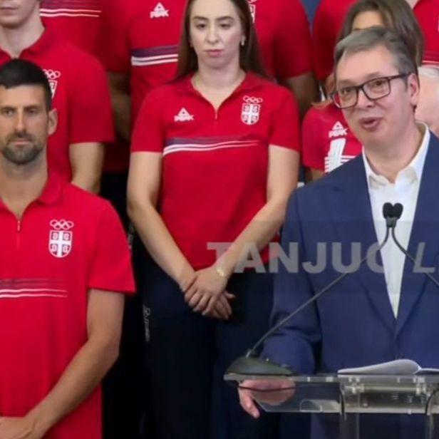 Vučić dočekao olimpijce Srbije, našalio se s Đokovićem, pa poručio: "De facto" smo pobijedili SAD u košarci