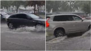 Video / Usljed obilnih padavina: Poplavljena glavna saobraćajnica u Sarajevu