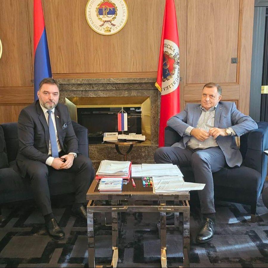 Dodik se sastao s Košarcem i Pandurevićem: Otkrio o čemu su razgovarali