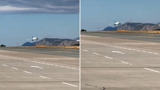 Drama u Dubrovniku: Bura "nosila" avion pri slijetanju 