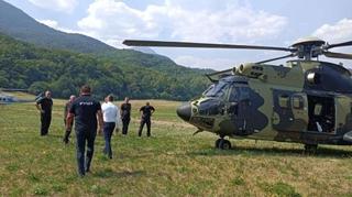 Direktor Helikopterskog servisa RS: U naredna dva sata ugasit ćemo požare na Tjentištu i Bileći