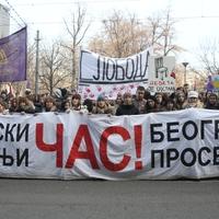 U Beogradu protest zbog pritisaka na zaposlene u školstvu koji podržavaju studente u blokadi