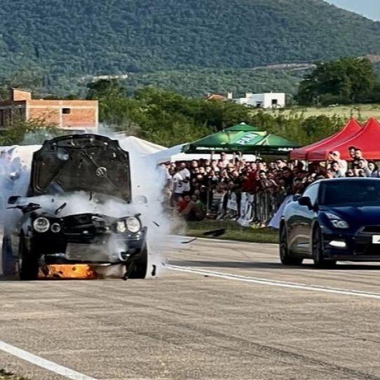 Pogledajte trenutak eksplozije motora Pola u Mostaru