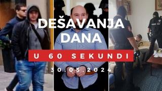 Pregled najčitanijih vijesti dana na portalu "Avaza" za 30. mart