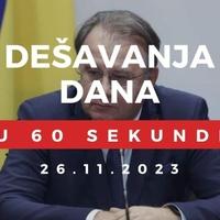 Najčitanije vijesti na portalu "Avaz" za 26. novembar