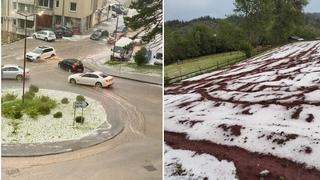 Snažno nevrijeme pogodilo BiH: Načinjena šteta na usjevima, pojavili se problemi sa poplavama