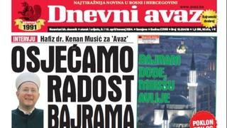 U dvobroju "Dnevnog avaza" čitajte: Osjećamo radost Bajrama