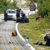 Teška nesreća nedaleko od Mostara: Povrijeđena Moldavka, dijelovi motocikla rasuti po cesti