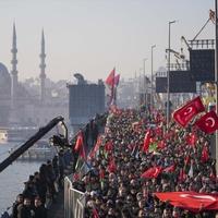 Protesti u Istanbulu: Stotine hiljada građana se okupilo u znak podrške Palestini