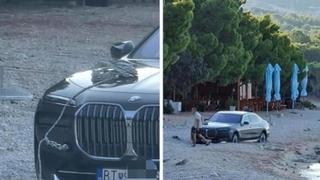 Turista skupocjenim BMW-om zalutao pa zapeo na plaži: ''Čuva sebi mjesto''