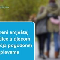 SOS Dječija sela u BiH ponudila privremeni smještaj za porodice s djecom pogođenih poplavama