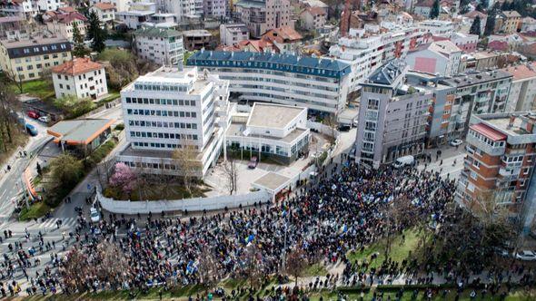 Protesti ispred OHR-a - Avaz