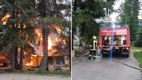 Gori vikendica na Vlašiću - Avaz