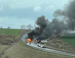 Teška nesreća u Njemačkoj: Sedam osoba poginulo, žrtve izgorjele u automobilima