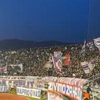 Video / Torcida u transu: Navijači Hajduka napravili šou na Poljudu