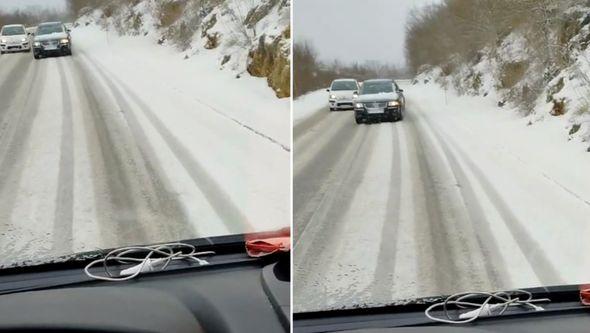 Opasna vožnja na bh. cesti - Avaz