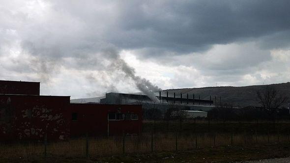 Požar u krugu Aluminijuma - Avaz