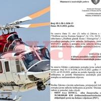 MUP KS izabrao firmu za nabavku letjelice: Policijski helikopter od 35,3 miliona KM