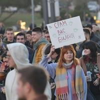 U Beogradu održan mirni protest zbog presude za ubistvo novinara Slavka Ćuruvije
