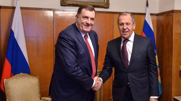 Milorad Dodik i Sergej Lavrov - Avaz