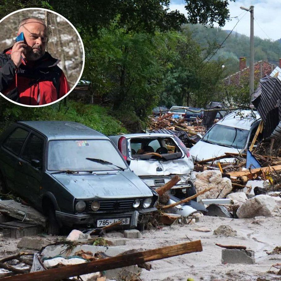 Načelnik GSS FBiH Dženadin Veladžić za "Avaz": Spasilački dio posla u Donjoj Jablanici je završen