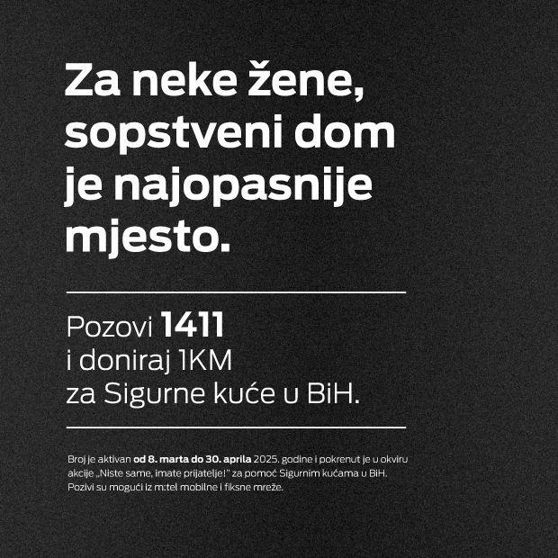 m:tel čestita praznik podrškom: 100.000 KM za Sigurne kuće u BiH