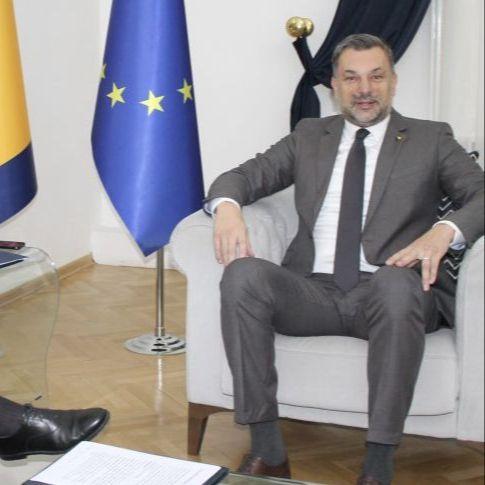 Konaković se sastao s novoimenovanim ambasadorom EU u BiH Sorekom: Proširenje EU ostaje jedan od prioriteta