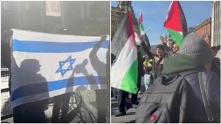 Sukob proizraelskih i propalestinskih demonstranata u Sjevernoj Irskoj