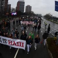 Blokade i protestne šetnje u gradovima diljem Srbije, nije bilo generalnog štrajka