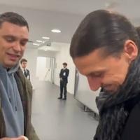 Zlatan Ibrahimović je zbog poteza nakon meča Milana i Zvezde oduševio mnoge u Srbiji