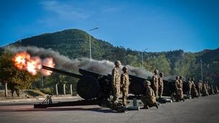 Počasna paljba na Cetinju povodom inauguracije Milatovića i Dana nezavisnost