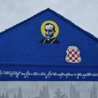 Uklonjen mural u Stocu na kojem su bile prikazane granice fašističke NDH