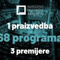 Narodno pozorište Sarajevo objavilo repertoar do kraja umjetničke sezone 