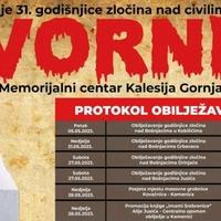 Sutra u Kalesiji Dan žalosti zbog kolektivne dženaze u Memorijalnom centru