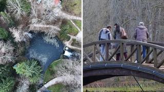 Snimak iz zraka / Šetnja u prirodi na ugodnim temperaturama: Pogledajte šta smo zabilježili na Vrelu Bosne