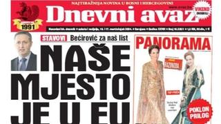 U dvobroju "Dnevnog avaza" čitajte: Naše mjesto je u EU