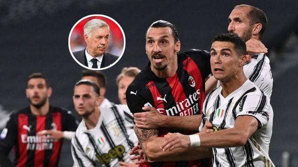 Anćeloti: Napad predvode Ibrahimović i Ronaldo - Avaz