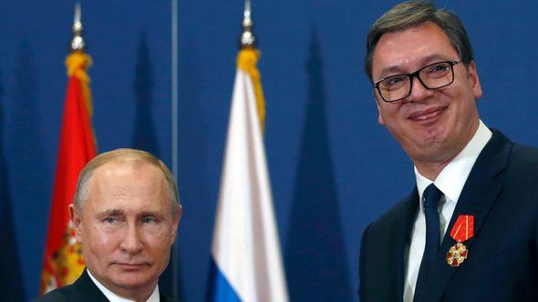 Putin i Vučić - Avaz