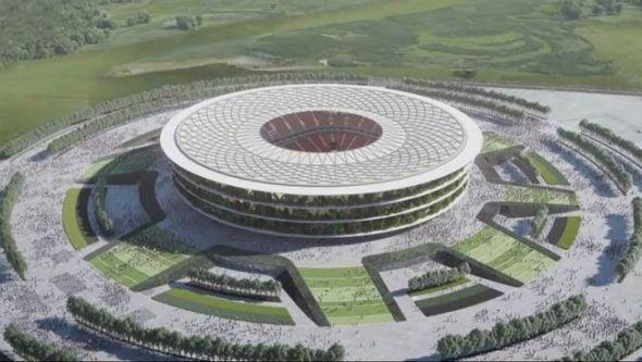 Izgled stadiona u Beogradu - Avaz