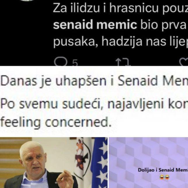 Gore društvene mreže nakon hapšenja Senaida Memića: "Više SDA ima članova u zatvoru nego na slobodi"