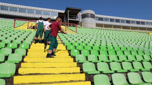 Radovi na stadionu "Asim Ferhatović Hase" - Avaz