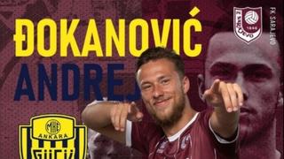 Andrej Đokanović više nije igrač FK Sarajevo