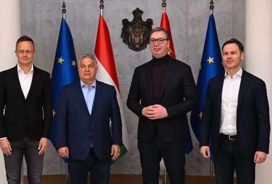 Sijarto, Orban, Vučić i Mali - Avaz