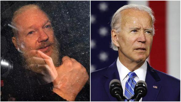 Assange, Biden - Avaz